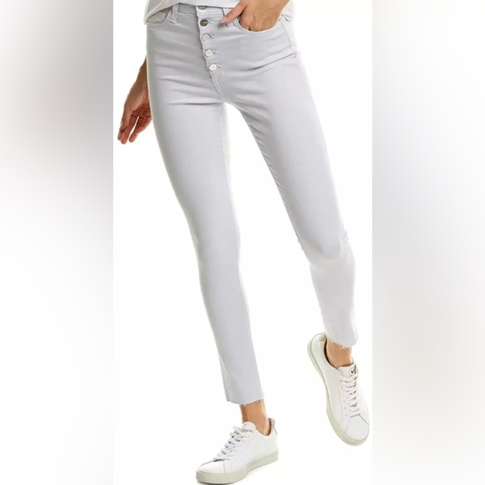 Joe's Jeans Womens The Charlie Illusion Blue High-Rise Skinny Ankle Jean Size 25 - Picture 1 of 9